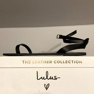 Brand new. Lulus scrappy sandal